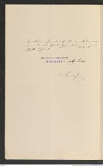 k.k. naturhistorisches Hofmuseum, Intendanzakten 1885-1896 (Hauer), Aktenzahl Z.264.a/1891, Seite 2